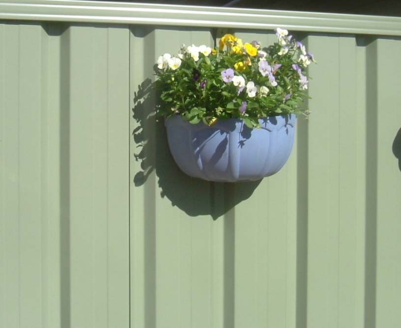 Colorbond Fence Half Pot Hangups